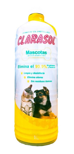 Limpiador Desinfectante Para Mascotas Perros Gatos Y Más...