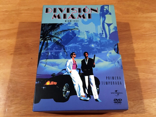 Division Miami Temporada 1 Miami Vice Box Set 8 Dvd Original