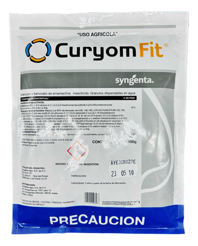 Curyom Fit Insecticida Lufenuron + Benzoato Emamectina 150gr