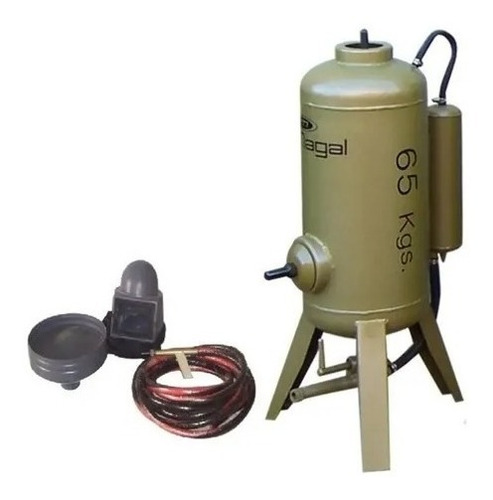 Imagen 1 de 7 de Arenadora Industrial Completa 65 Kg + Accesorios Ind Arg