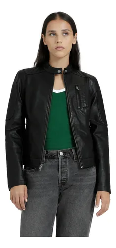 Casaca de cuero levis sale