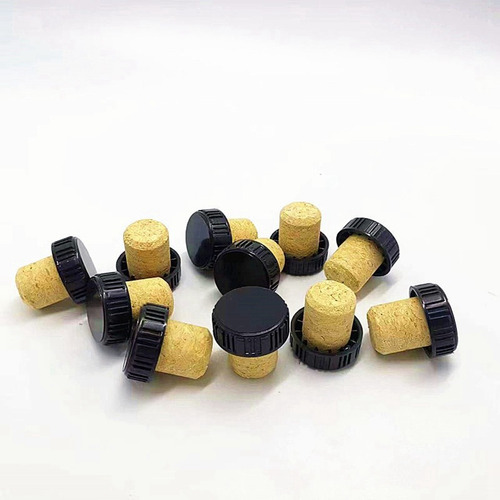 Tapón De Vino Para Bar, Tapones De Corcho En Forma De T, Par