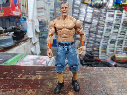 Figura Wwe John Cena Mattel Detalle En Cintura