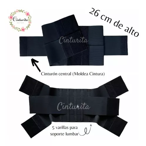 Faja Moldeadora De Cintura 3 Velcros Talla XL - Promart