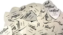 Comprar 10 Plumillas, Púa Metálica Alice Para Guitarra O Bajo Gh