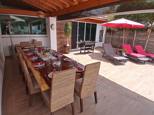 Casa Grande Con Alberca Privada En Fracionamiento Cerrado