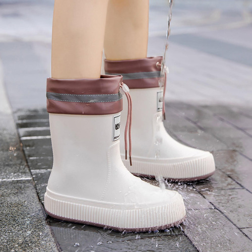 Cw Botas De Lluvia Botas De Agua Ligeras, Resistentes Y