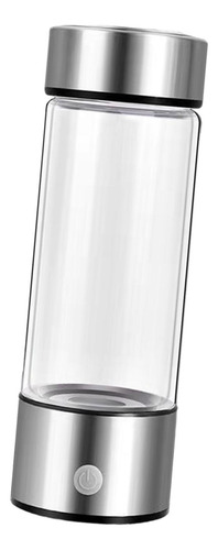 Botella De Agua De Hidrógeno 420ml Generador De Agua Plata