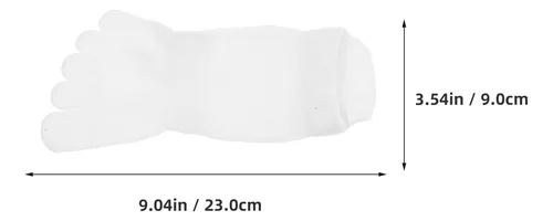 2 Pares De Calcetines De Algodón Con Punta De Cinco Dedos, C