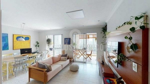 Imagem 1 de 15 de Apartamento Claro E Arejado, Com Cara De Casa, No Coração Da Vila Andrade. - Cf68004