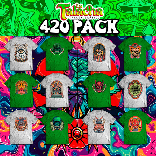 Colección 420, Archivos Para Sublimación, Dtf Y Dtg