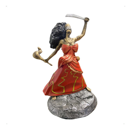 Imagem Iansã (d)- Sua Iansã Umbanda Candomblé Cor Iansã Laço D 25 Cm