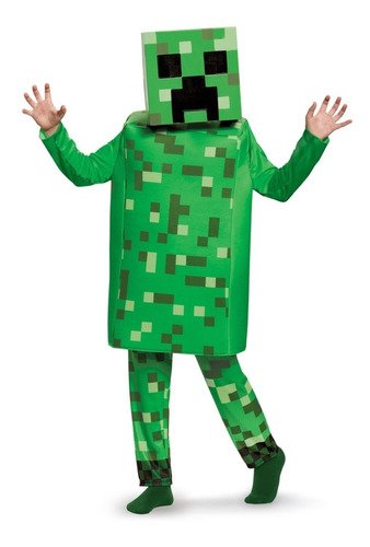 Disfraz Minecraft Talla 7-8 Años Deluxe Original