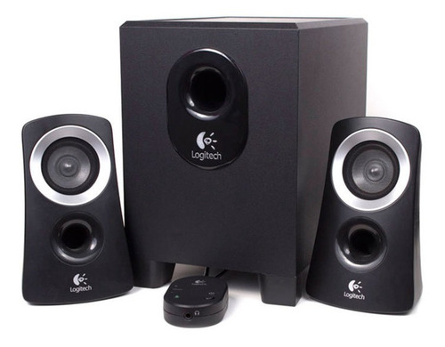 Logitech Z313, Altavoces 2.1 De Sonido Potente Y Equilibrado Voltaje 110v Color Negro