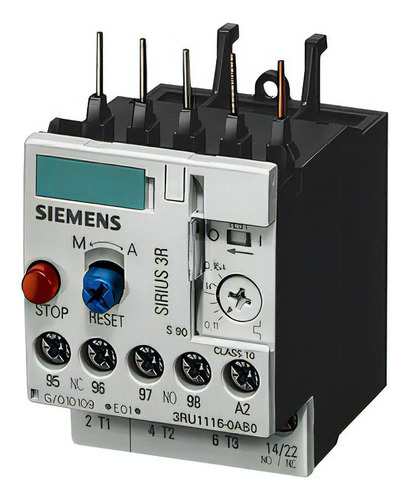 Rele Térmico 3ru1116-1jb0 (7,0 A 10,0 Amperes) - Siemens