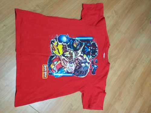 Polera Star Wars Angry Birds Original Impecable