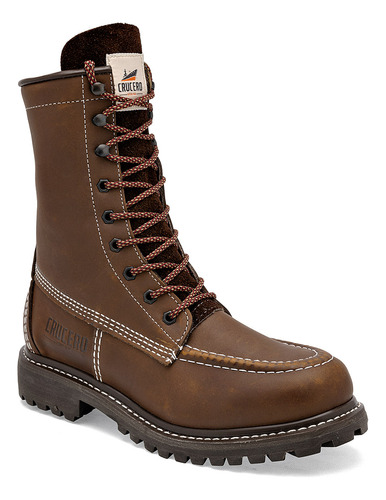 Bota Industrial Crucero 14a Color Cafe Para Hombre Tx8