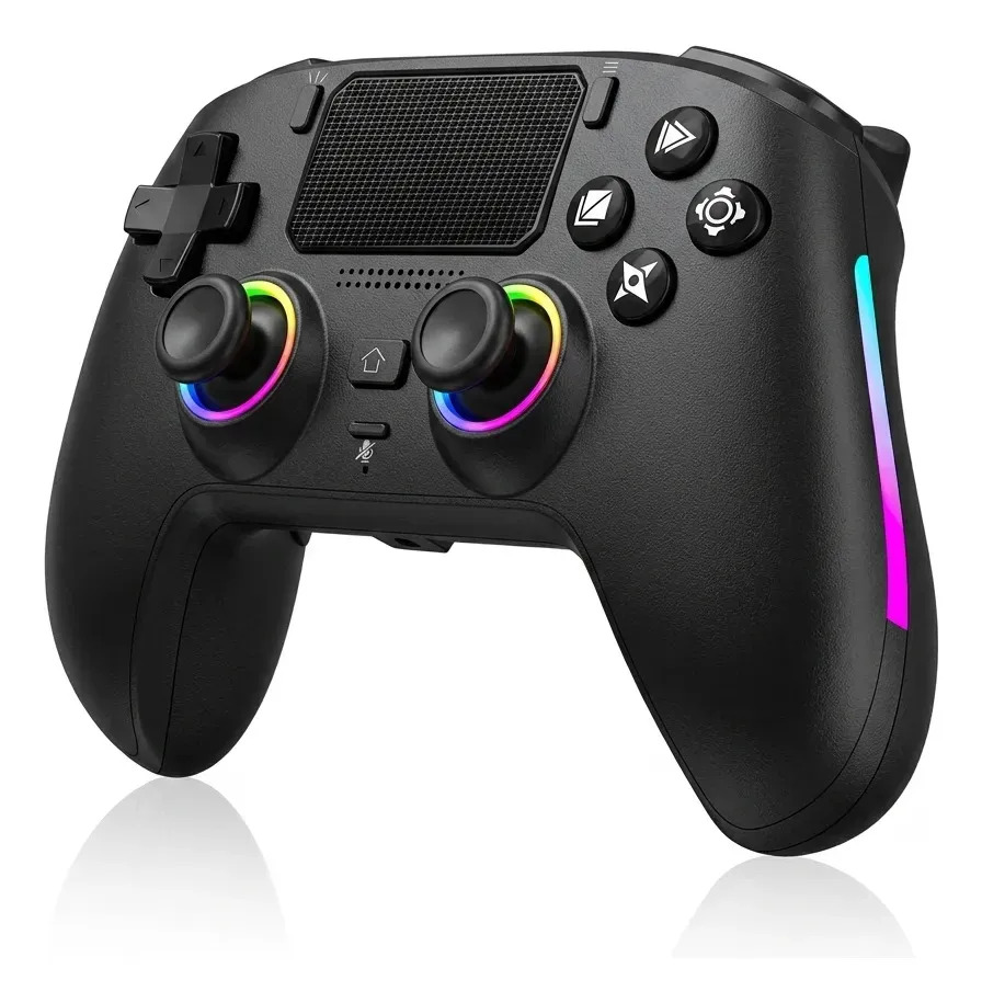 Mando Inalámbrico KKLUV con Efecto Hall para PlayStation 4, PC y Móvil