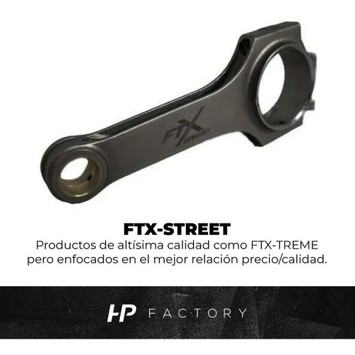 Imagen 6 de 10 de Bielas Forjadas Fiat Street Mpi 130x 18 H-beam X4 Ftx