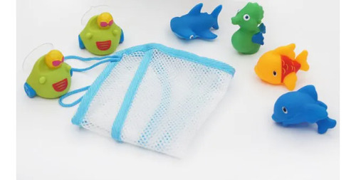 Brinquedos De Banho Rede Com Ventosa - Dican 