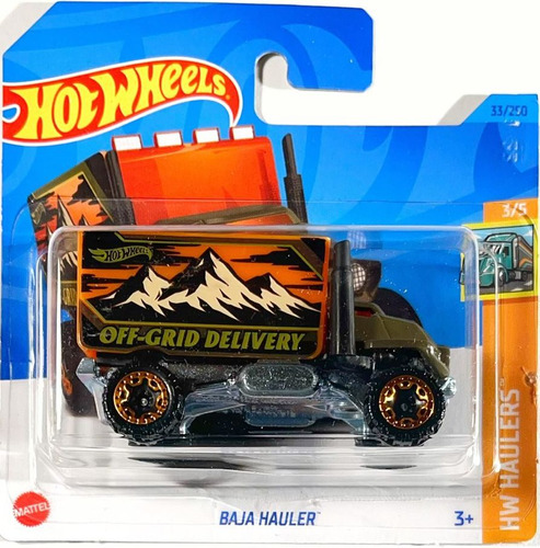 Hot Wheels - Baja Hauler - Serie Haulers - Edicion 2021 - 