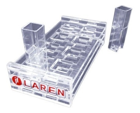 Gradilla Para 8 Celdas De Espectrofotometro 10x10mm
