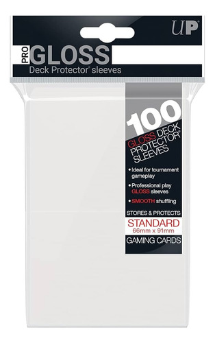 Deck Protector Sleeves: Pro Gloss Standard X 100