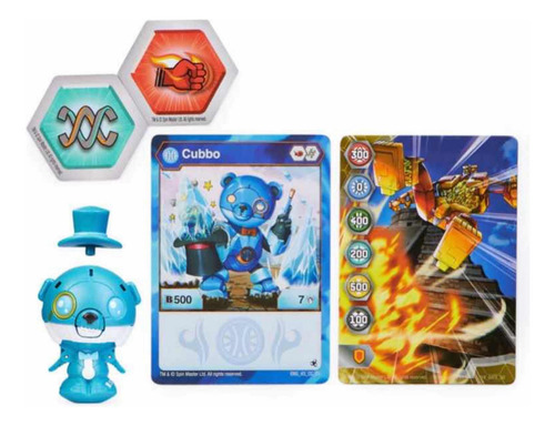 Figura Bakugan Nillious Cubbo Año 2021 832k