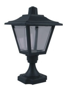 Farol De Muro C/base Negro