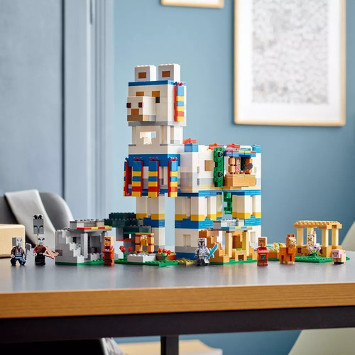 Kit De Construcción Lego Minecraft El Pueblo Llama 21188 3+ Cantidad de piezas 1252