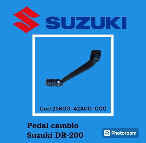 Pedal Cambio Suzuki Dr-200