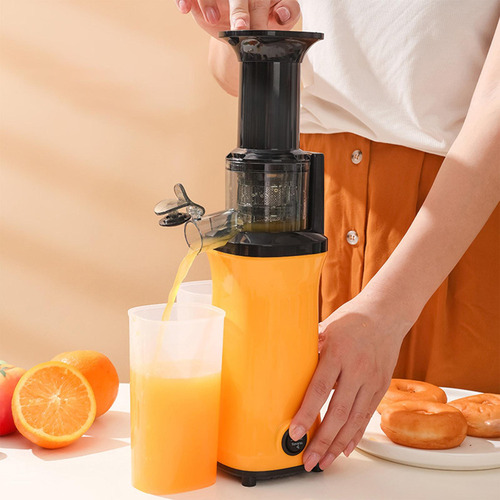 Th Licuadora Portátil De Exprimidor De Masticación Naranja