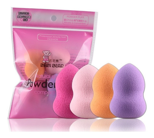 Set, Kit Esponja De Maquillaje Beauty Blender Paquete X 4 Un