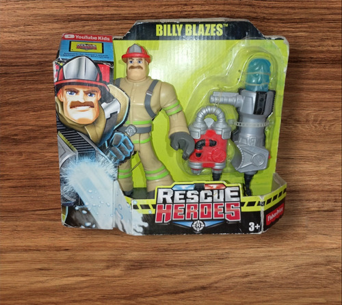 Juguete Rescue Héroes-fisher Price Billy Blazes
