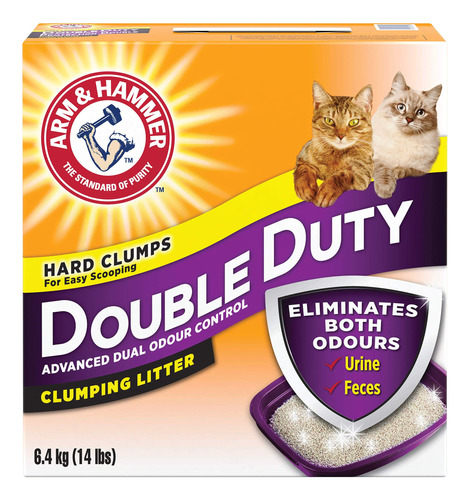 Arm & Hammer Arena Para Gatos De Doble Servicio De 14.1 Lbs