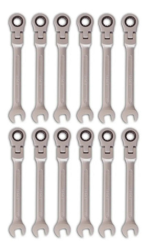 Imagen 1 de 4 de Set De Llaves Criquet Bulit Articuladas S800 - 8mm A 19mm
