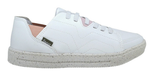 Tenis Feminino Casual Urbano Conforto Branco Kolosh C1631a