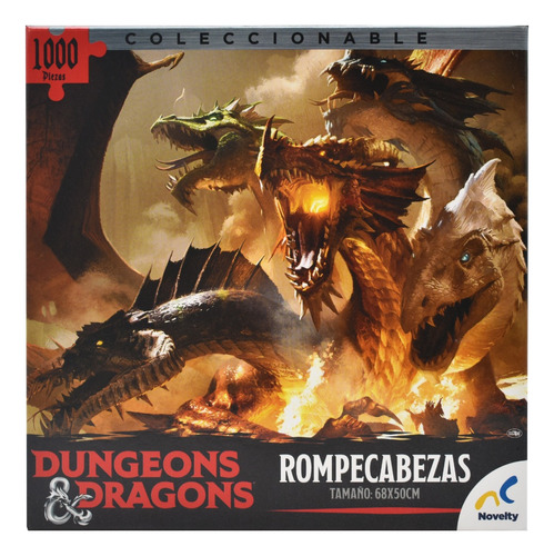 Dungeons And Dragons Rompecabezas 1000pz Novelty