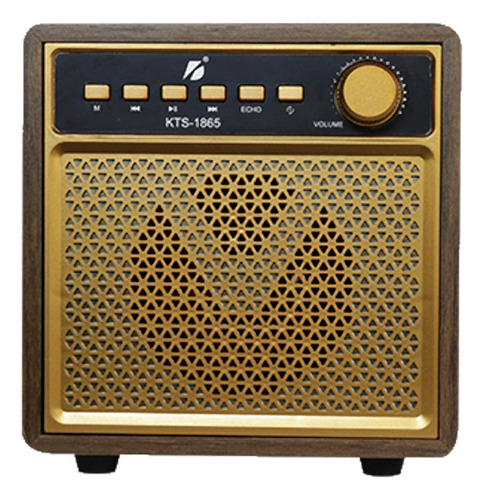 Bocina Karaoke Box Incluye Microfono Radio Fm Bluetooth 3in Color Café