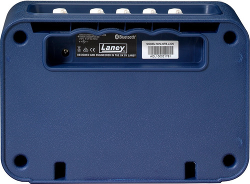 Amplificador De Guitarra Con Batería Laney Mini-stb-lion-2 Color Azul