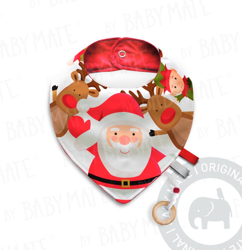 Baberos Didacticos Baby Mate Navidad!!