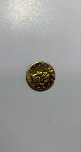 Moneda De Oro 1 Usd De 1853 Original