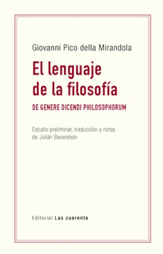 El Lenguaje De La Filosofía