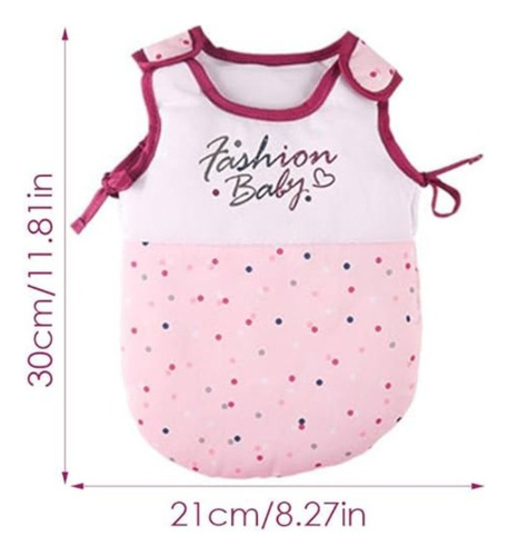 Muñeca Con Saquito De Dormir Hace Pipi, Sonido + Accesorios