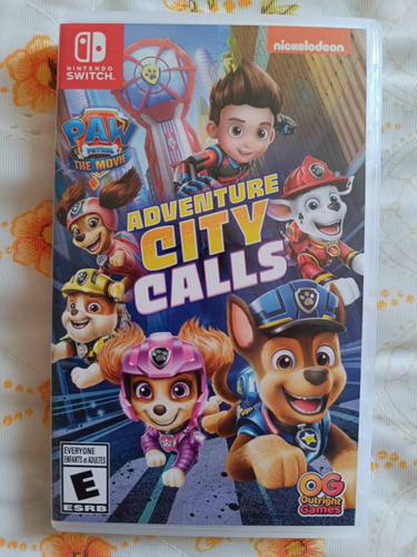 Paw Patrol The Movie: Adventure City Calls Nintendo Switch 