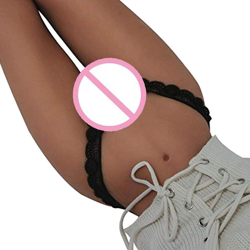 Bragas Casuales De Encaje Con Flores De Cintura Baja Para Mu