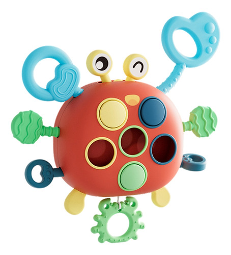Sensory Rattle, Juguete De Dentición Para Bebés, Sujetador D