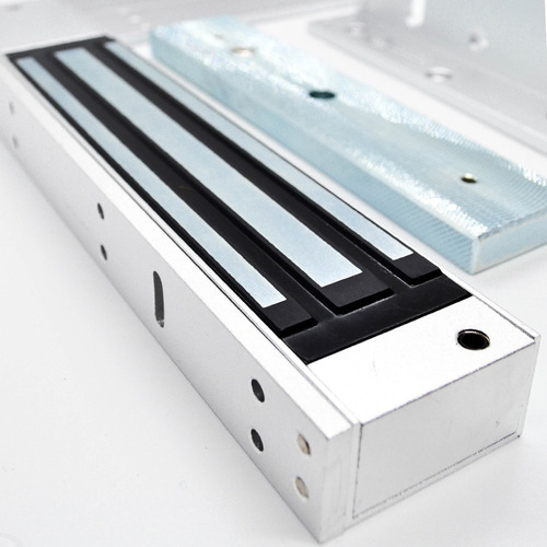 Imagen 3 de 9 de Cerradura Electro Magnetica 600 Lbs Con Herrajes Setm280full