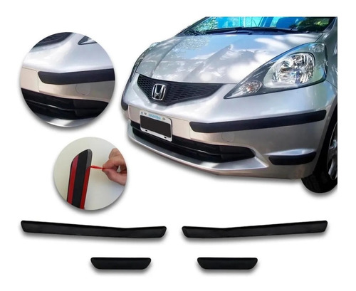 Honda Fit 2009 /2011 Molduras Protector Paragolpes Kenny 3m