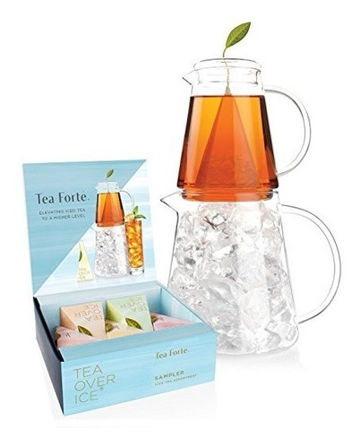 Tea Forte Tea Sobre Hielo De Infusión De Té Pitcher Set Con 